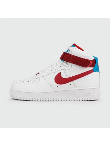 Кроссовки Nike Air Force 1 Mid White Red