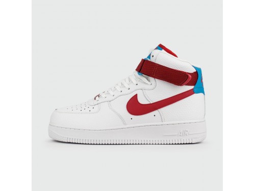 Кроссовки Nike Air Force 1 Mid White Red