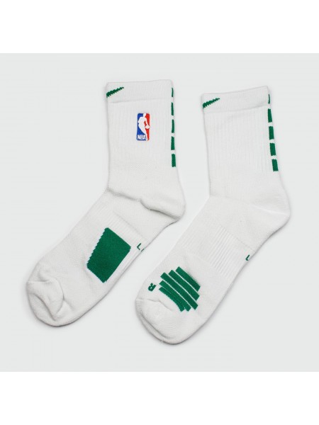 носки Nike NBA White Green