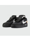 Кроссовки Nike Air Force 1 Low x Off-White Wmns Triple Black