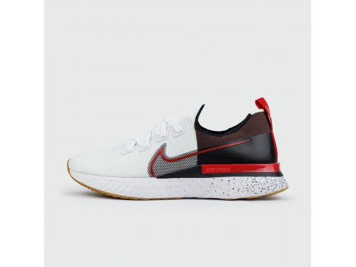 Кроссовки Nike React Infinity Run Flyknit White Red