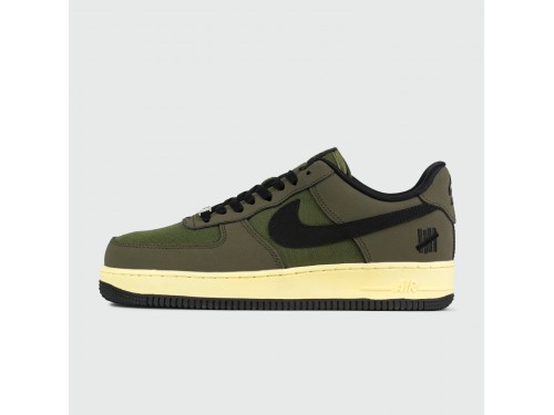 Кроссовки Nike Air Force 1 x Undefeated Wmns Grey / Green