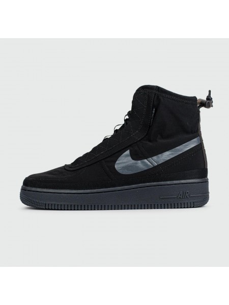 Кроссовки Nike Air Force 1 Shell Black Wmns