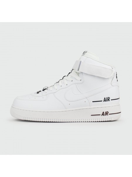 Кроссовки Nike Air Force 1 Mid White Double Logo