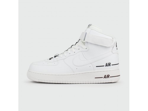 Кроссовки Nike Air Force 1 Mid White Double Logo