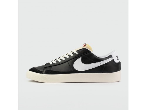 Кроссовки Nike Blazer Low 77 Leather Wmns Black / White new