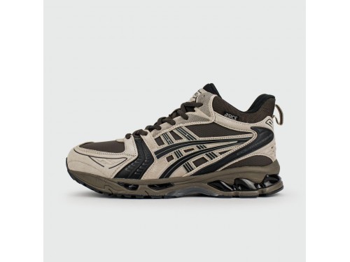 Кроссовки Asics Gel-Kayano 14 Mid Grey Brown with Fur