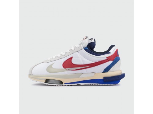 Кроссовки Nike Cortez 4.0 x Sacai White / Royal