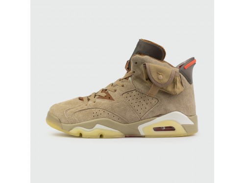 Кроссовки Nike Air Jordan 6 Retro Khaki v2