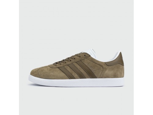 Кроссовки Adidas Gazelle Green / White