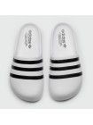 шлёпки Adidas AdiFOM Slide White Black Wmns