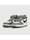 Кроссовки Nike Air Force 1 Mid Grey White Black