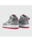 Кроссовки Nike Air Force 1 Wmns L.Grey / Red Ftwr.