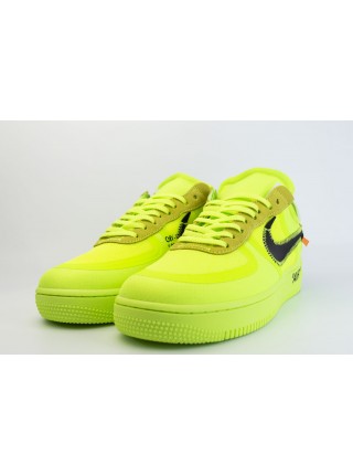 Кроссовки Nike Air Force 1 Low x Off-White Volt