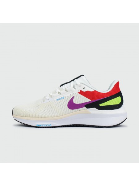 Кроссовки Nike Air Zoom Structure 25 Cream Red Purple