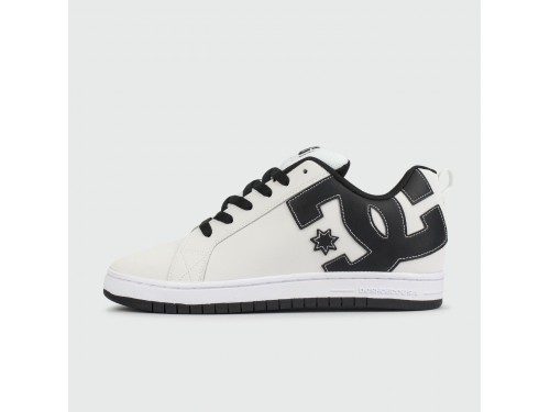 Кеды DC Shoes Court Graffik White / Logo Black