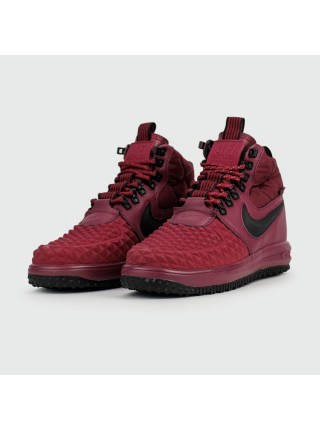 Кроссовки Nike Lunar Force 1 Duckboot 17 Bordeaux / Black