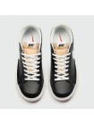 Кроссовки Nike Blazer Low 77 Leather Black / White