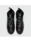 Кроссовки Nike Air Force 1 Mid Black / Wh. Sw. with Fur