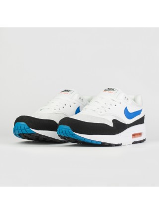 Кроссовки Nike Air Max 1 White / Black / Blue