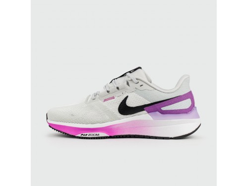 Кроссовки Nike Air Zoom Structure 25 White Purple Wmns