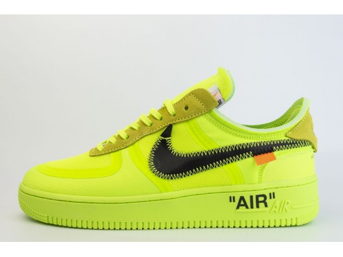 Кроссовки Nike Air Force 1 Low x Off-White Volt