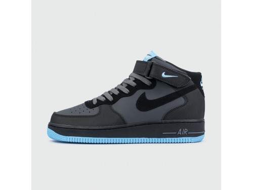 Кроссовки Nike Air Force 1 Grey / Blue Ftwr.