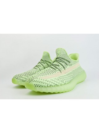 Кроссовки Adidas Yeezy 350 boost V2 Green / Glow