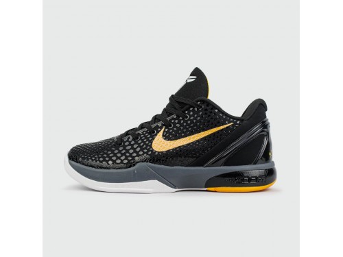 Кроссовки Nike Kobe 6 Protro Black Yellow