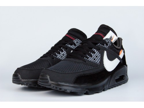 air max 90 x off white black