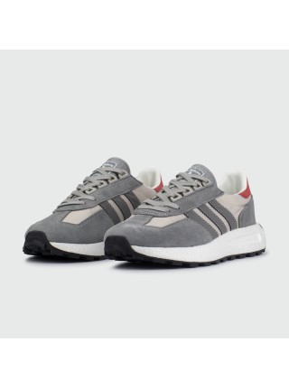 Кроссовки Adidas Retropy E5 Grey / White / Red