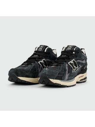 Кроссовки New Balance 1906D Mid Black Beige Wmns Suede with Fur