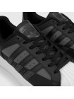 Кроссовки Adidas SuperStar Wmns Black Grey / White