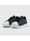 Кроссовки Adidas SuperStar Wmns Black Grey / White