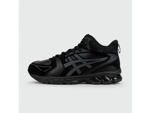 Кроссовки Asics Gel-Kayano 14 Mid Black with Fur