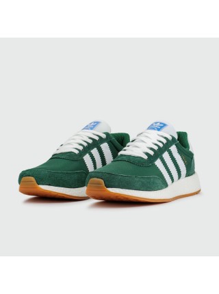 Кроссовки Adidas Iniki Runner Boost Green White Wmns