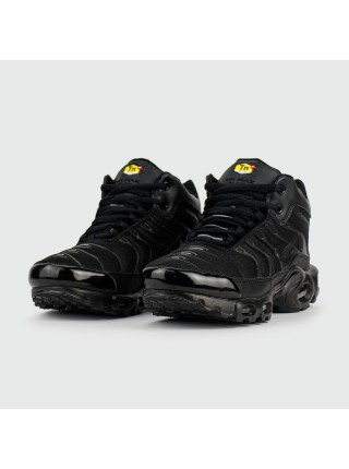 Кроссовки Nike Air Max Plus Tn Mid Black Wmns with Fur