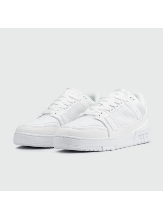 Кроссовки LV Trainer Sneaker All White