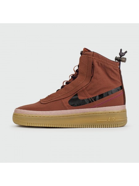 Кроссовки Nike Air Force 1 Shell Brown