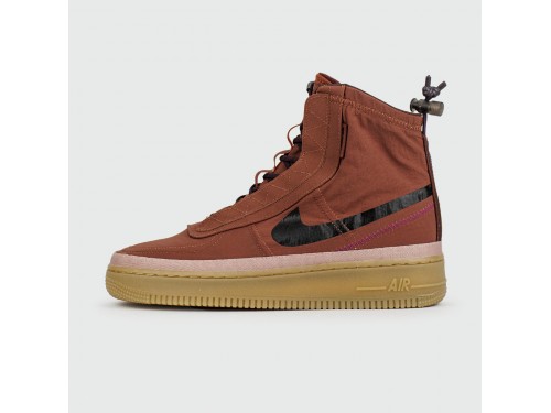 Кроссовки Nike Air Force 1 Shell Brown