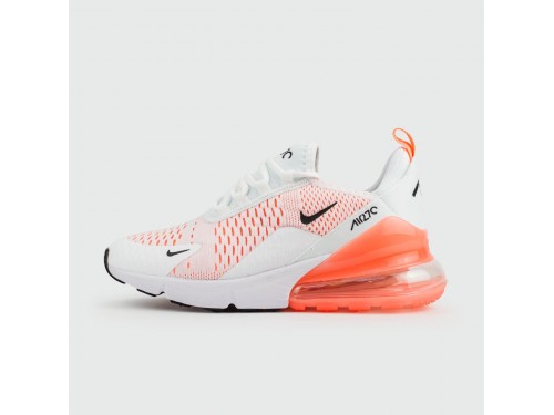 Кроссовки Nike Air Max 270 Orange White Wmns