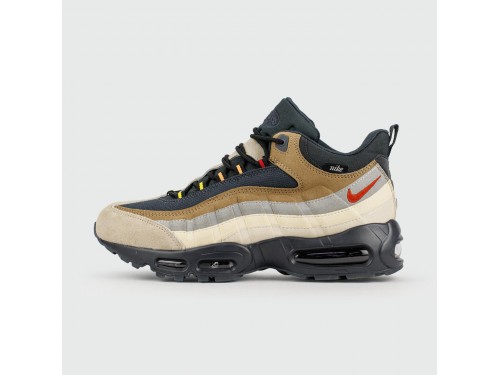 Кроссовки Nike Air Max 95 Beige Grey with Fur