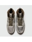 Кроссовки Nike Air Force 1 Mid L.Grey / Black Ftwr with Fur