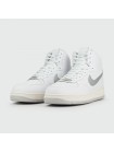 Кроссовки Nike Air Force 1 Mid White Silver