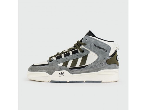 Кроссовки Adidas ADI2000 Mid Grey White with Fur