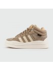 Кроссовки Adidas Campus Beige / White with Fur