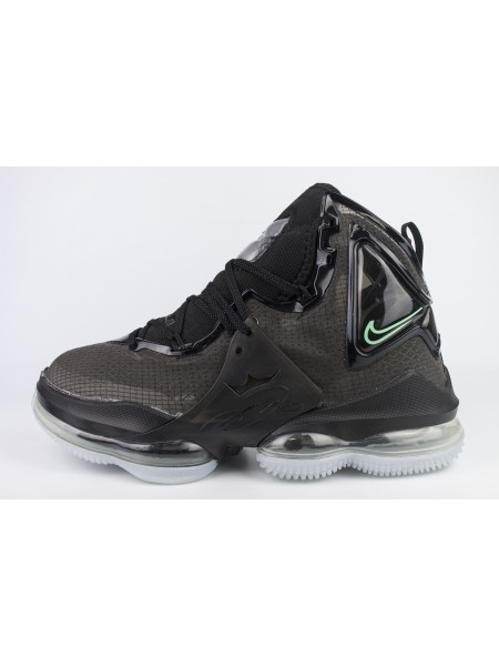 Кроссовки Nike Lebron 19 Black / Green Low