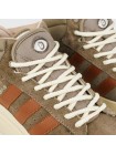 Кроссовки Adidas Campus Brown / White with Fur