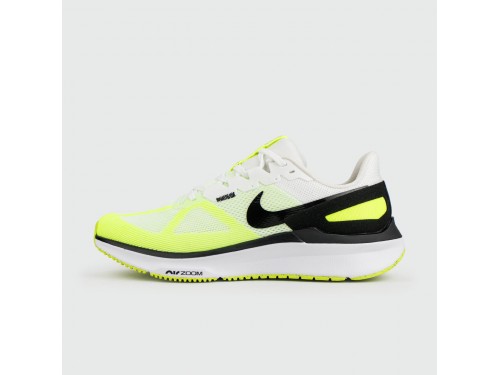 Кроссовки Nike Air Zoom Structure 25 White Yellow