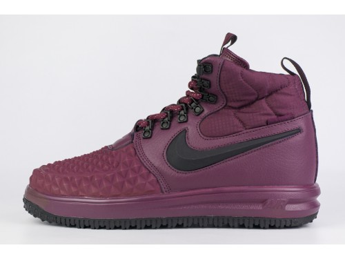 Кроссовки Nike Lunar Force 1 Duckboot 17 Bordeaux / Black